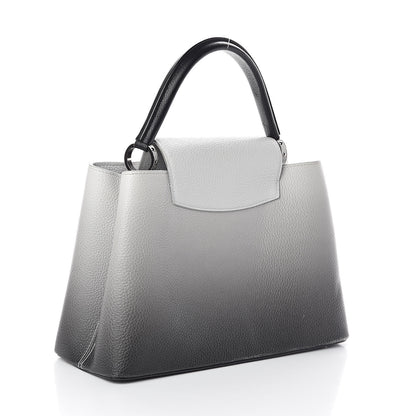 Louis Vuitton Taurillon Capucines MM Cloudy Black 3 of 10