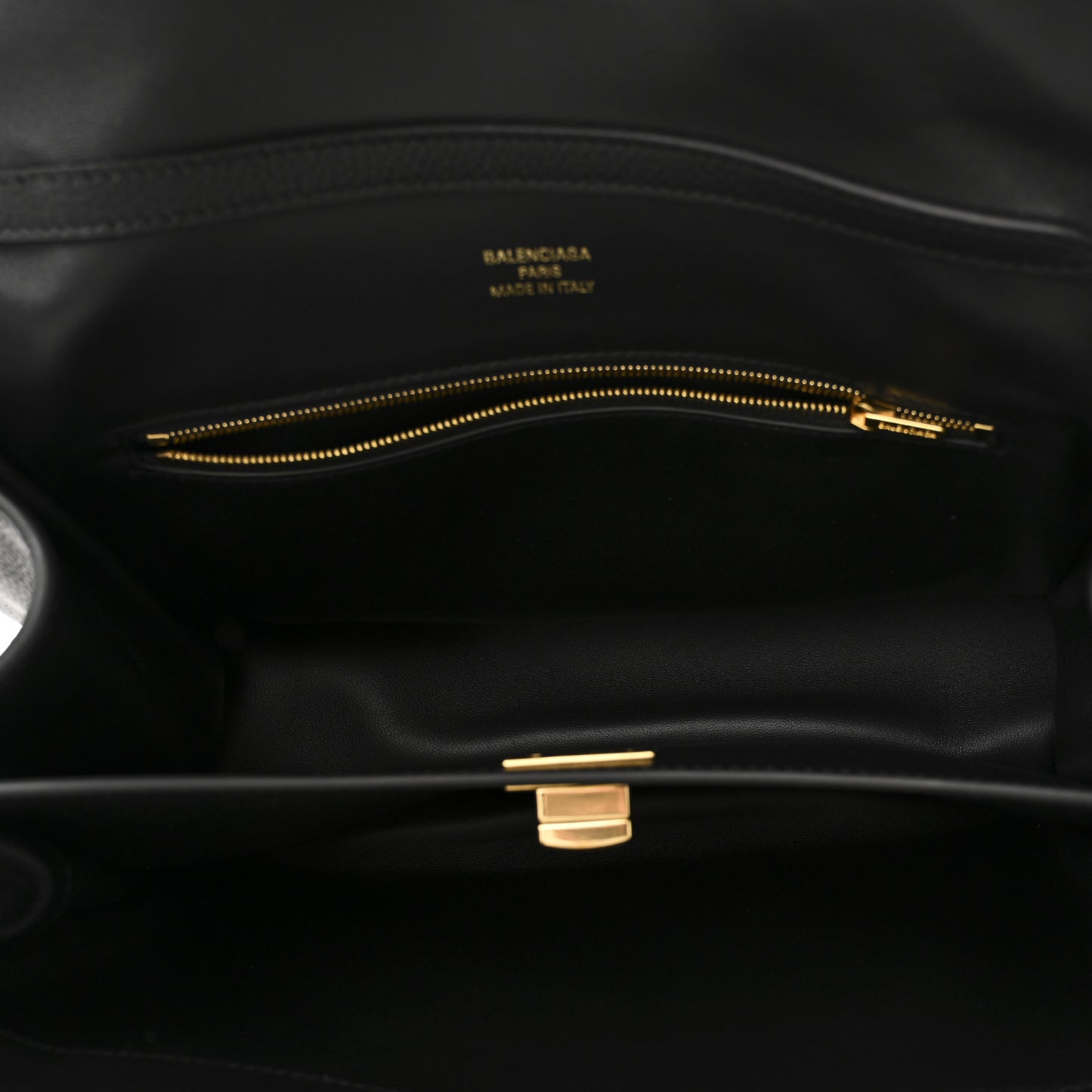 Grained Calfskin Small Rodeo Top Handle Handbag Black