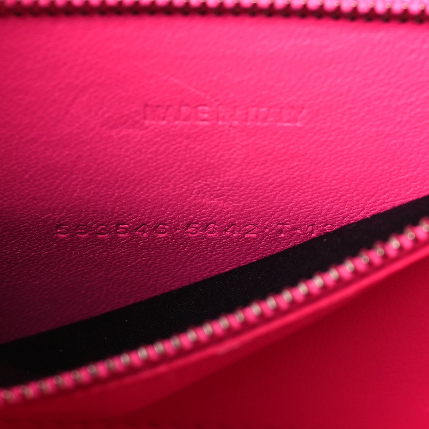 Shiny Box Calfskin Small Hourglass Top Handle Bag Hot Pink