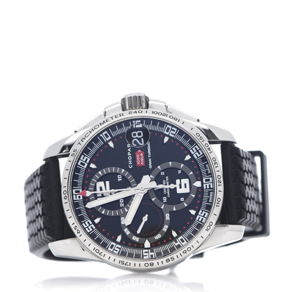 Chopard Stainless Steel Rubber 44mm Mille Miglia Chronograph Automatic Watch Black 3 of 5