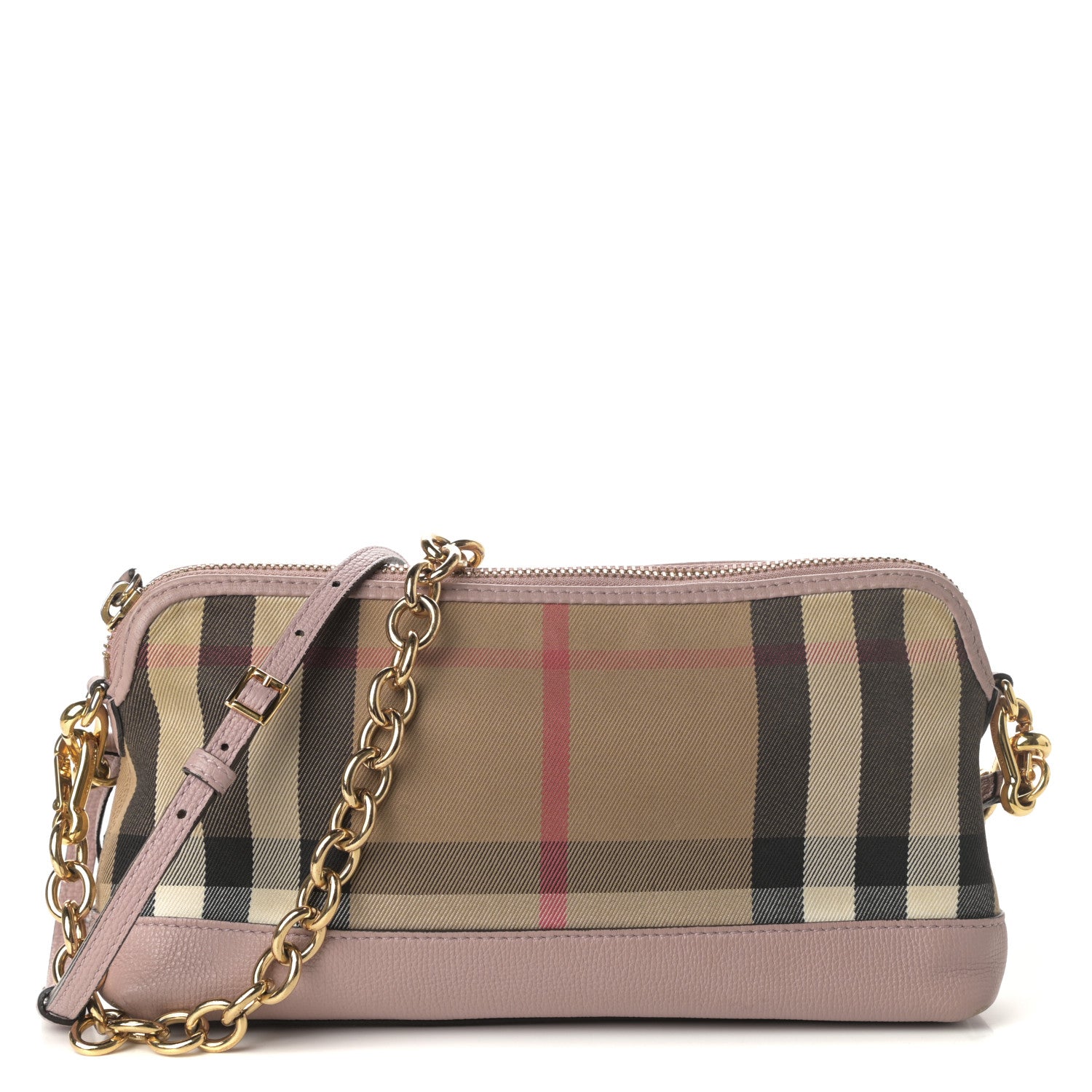 Burberry House Check Crossbody Bag Pink 1 of 9