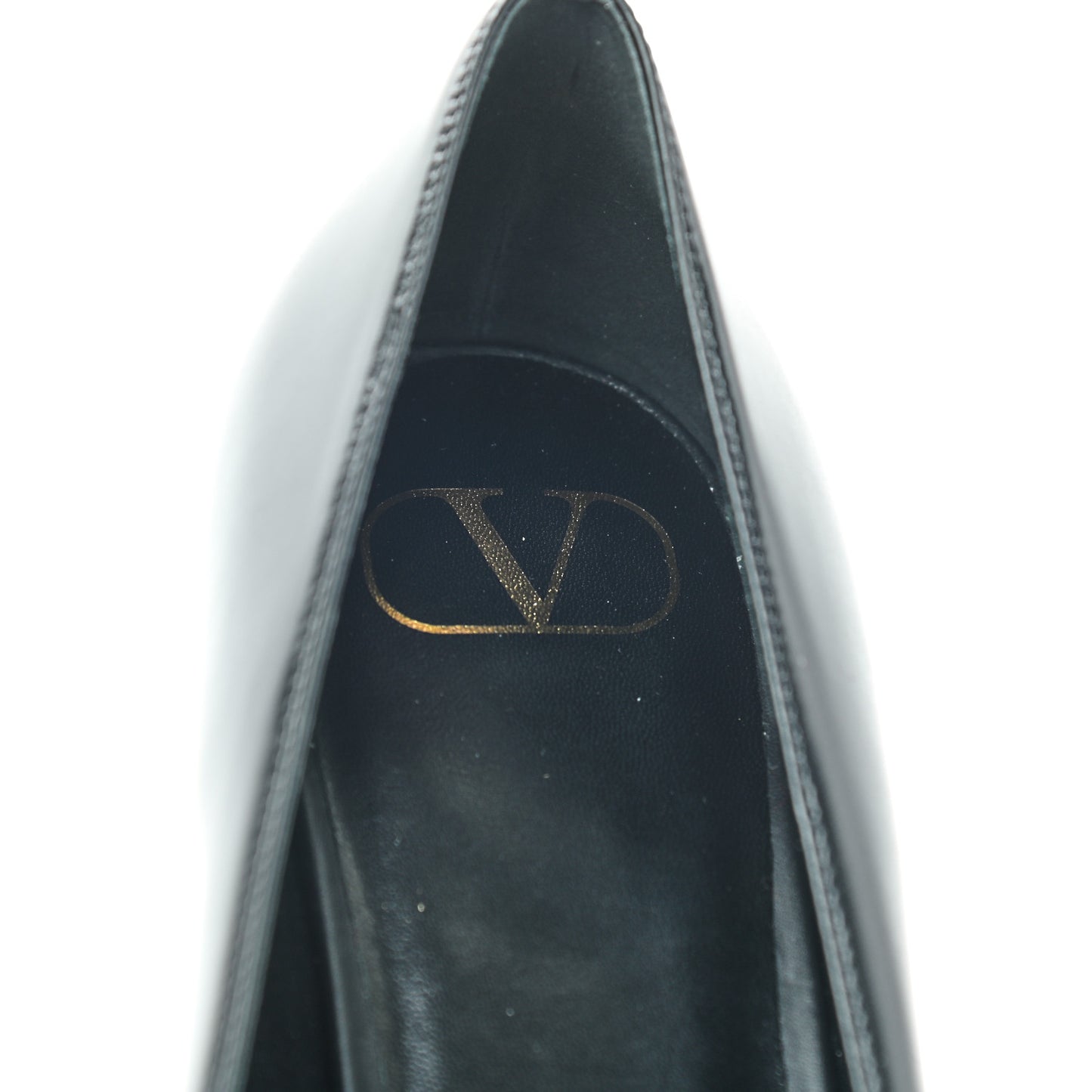 Nappa Vlogo Flats 40 Black