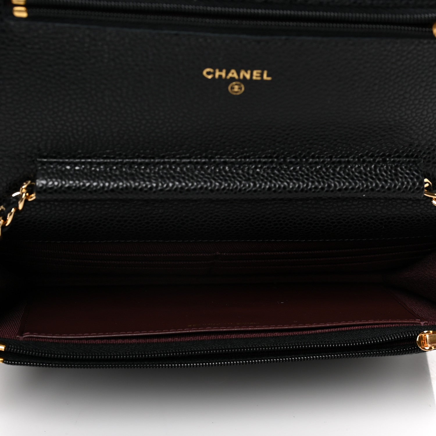 Chanel Caviar Quilted Wallet On Chain WOC Black 5 of 11