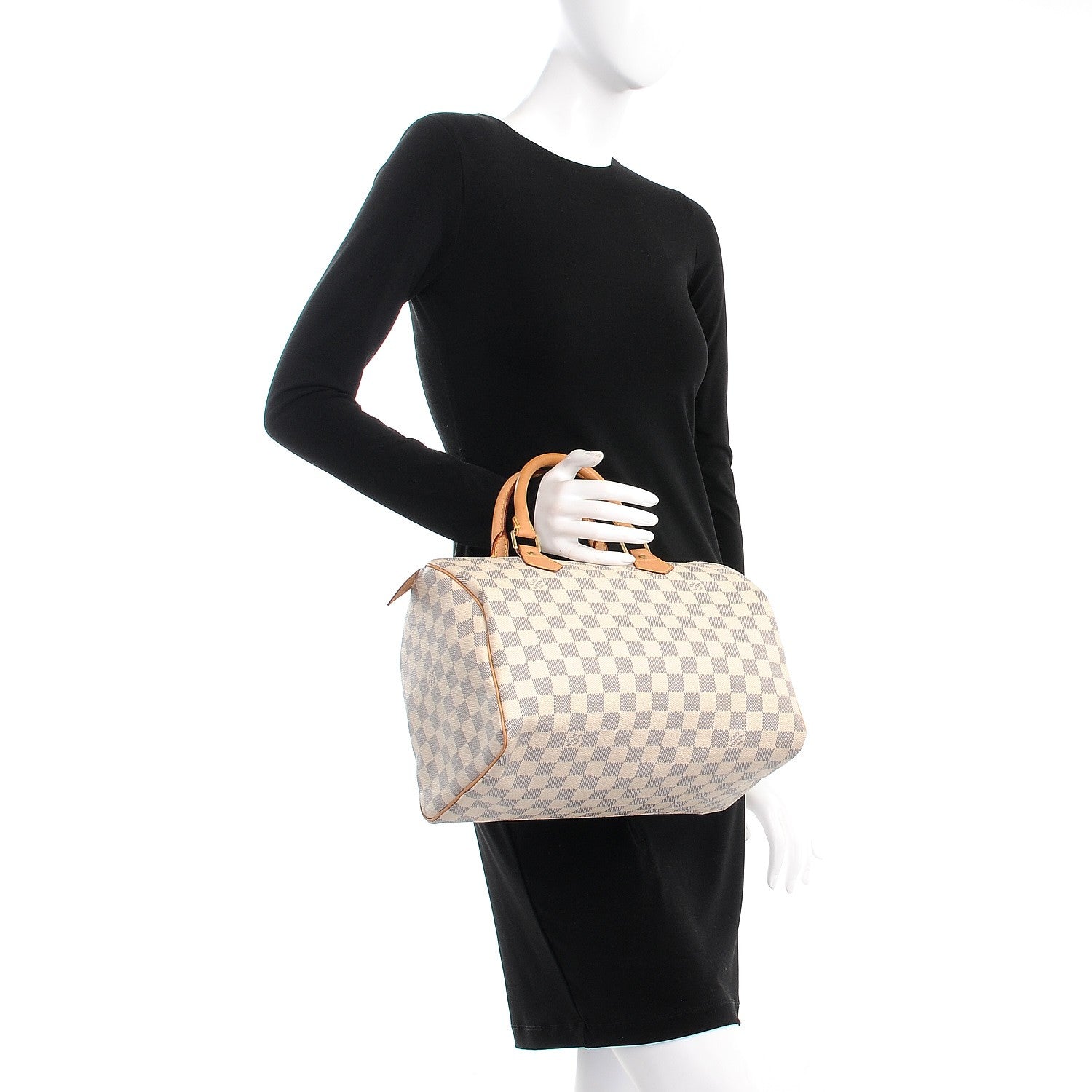 Louis Vuitton Damier Azur Speedy 30 2 of 7