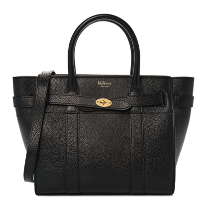 Mulberry Small Classic Grain Mini Zipped Bayswater Black 1 of 9
