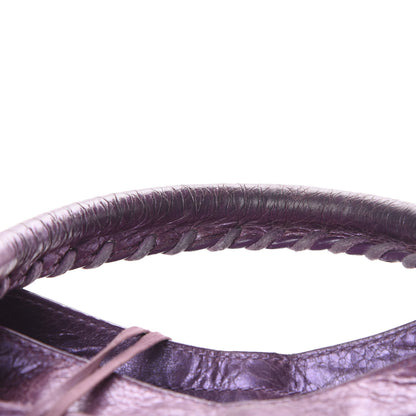 Balenciaga Agneau Classic Hardware City Metallic Purple 10 of 14