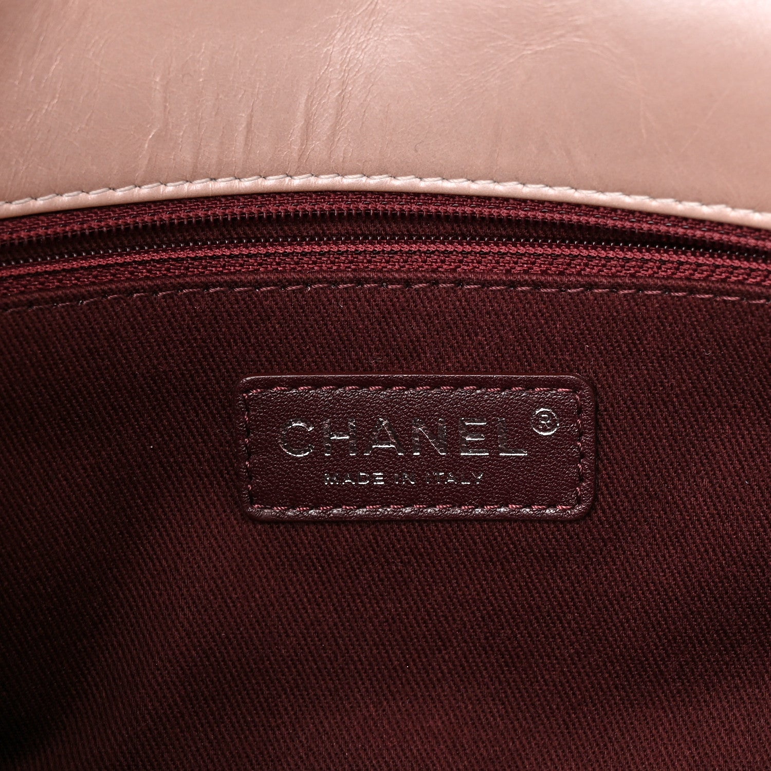 Chanel Glazed Calfskin Quilted Coco Pleats Flap Pink 6 of 10