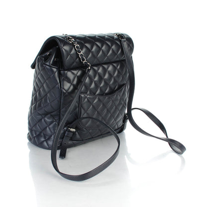 Chanel Lambskin Quilted Large Urban Spirit Backpack Navy 3 of 7