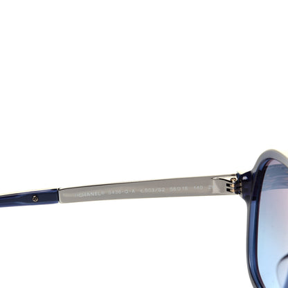 Chanel Acetate CC Sunglasses 5436-Q-A Blue 7 of 8
