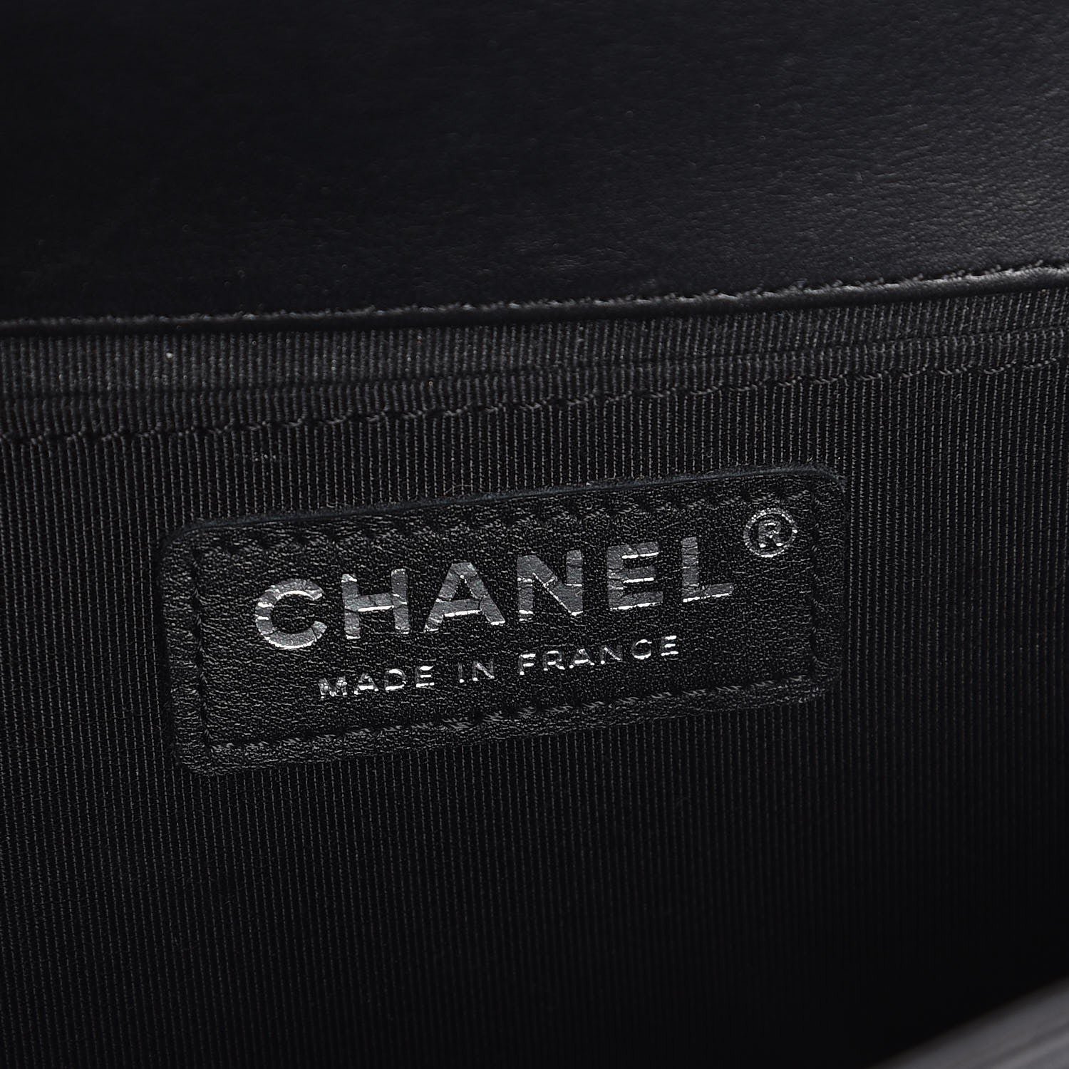 Chanel Calfskin Quilted Medium Boy Flap So Black 6 of 8