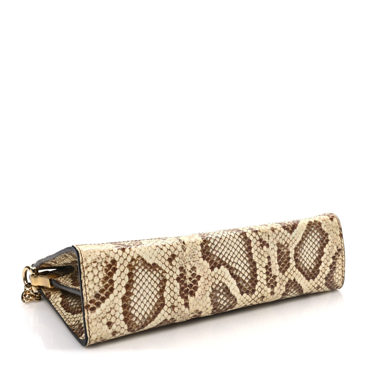 Gucci Raffia Elaphe GG Small Ophidia Chain Shoulder Bag Natural Cream Brown 4 of 10
