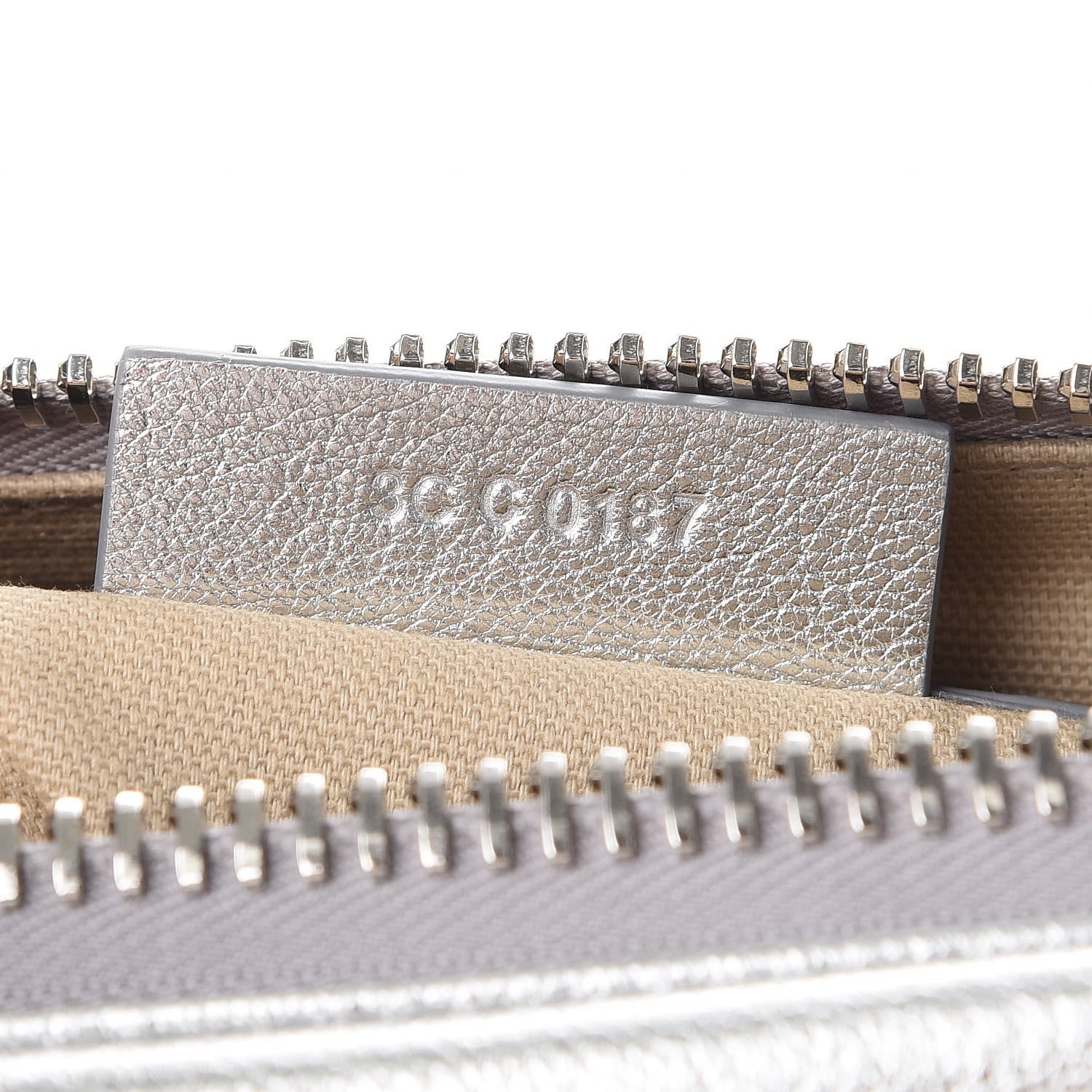 Givenchy Metallic Sugar Goatskin Small Antigona Silver 8 of 8