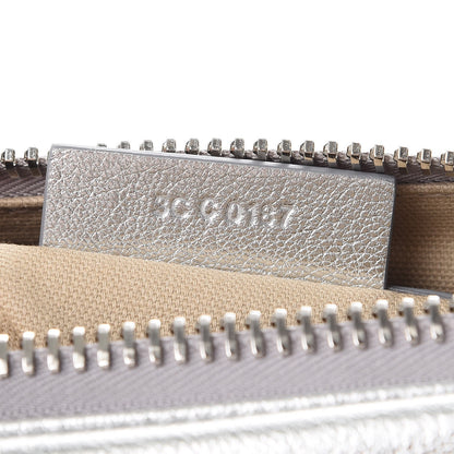 Givenchy Metallic Sugar Goatskin Small Antigona Silver 8 of 8