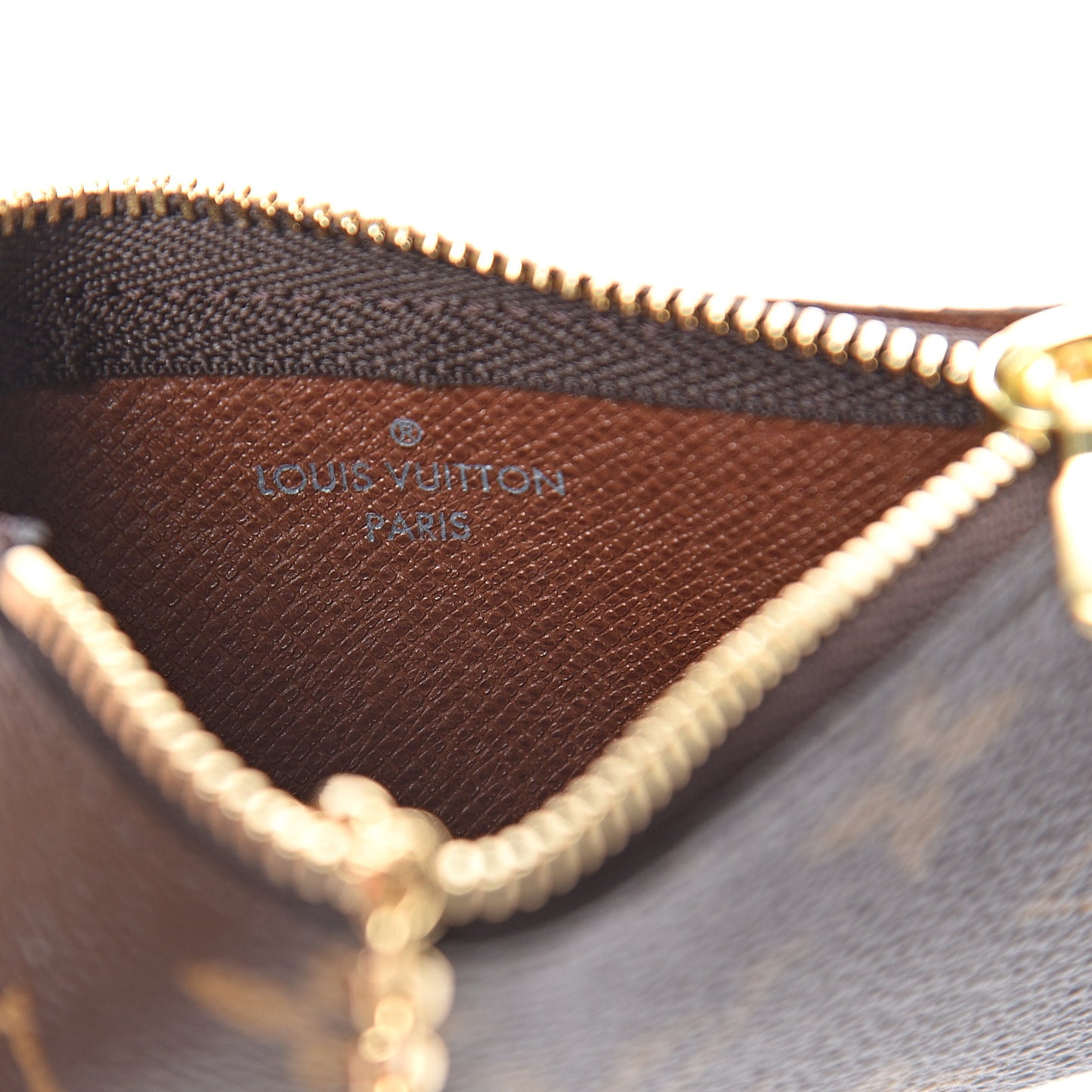 Monogram Key Pouch