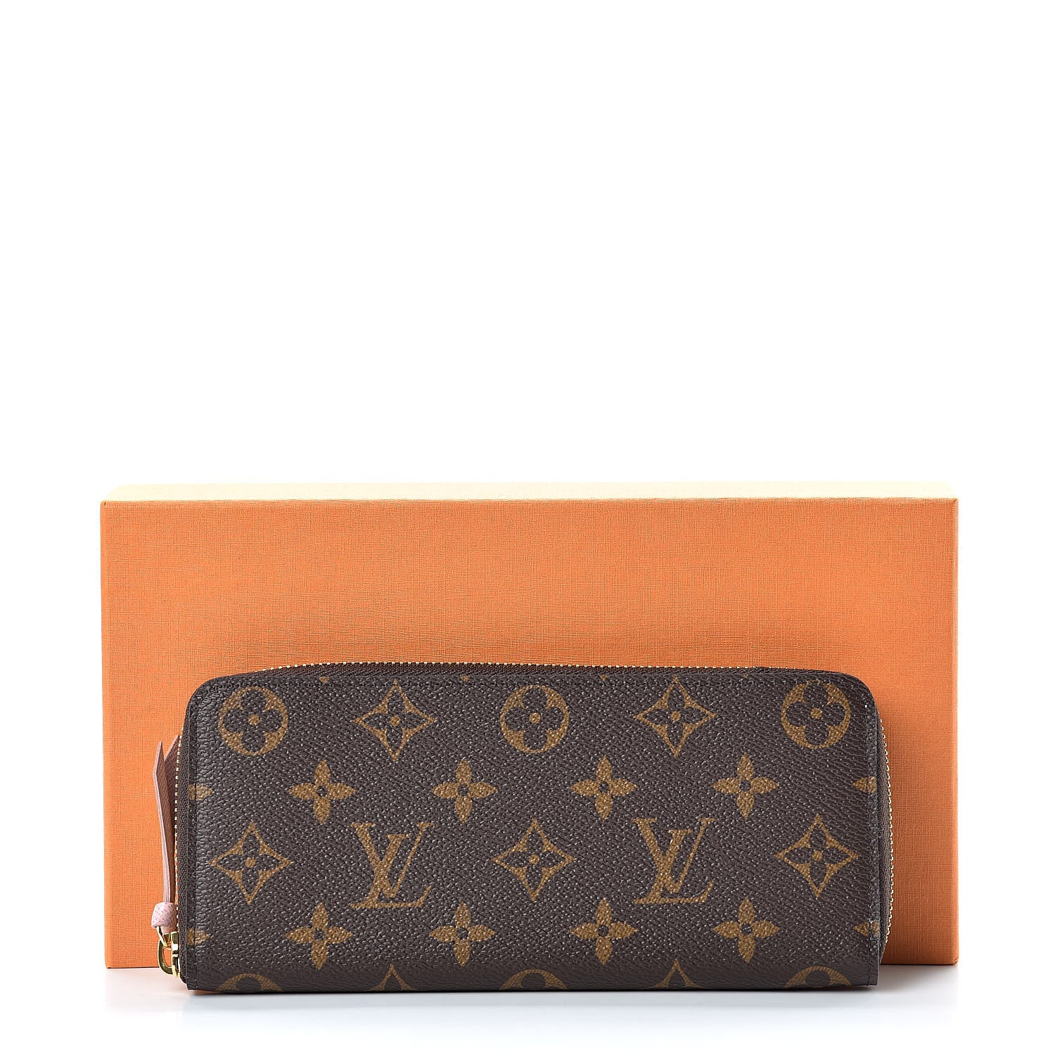 Louis Vuitton Monogram Clemence Wallet Rose Ballerine 8 of 8