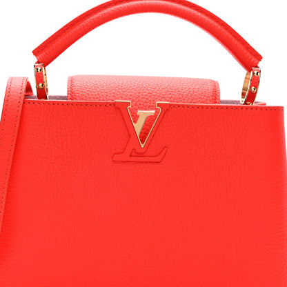 Louis Vuitton Taurillon Capucines BB Tonic Orange 7 of 9