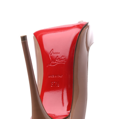 Christian Louboutin Patent So Kate 120 Pumps 37.5 Nude 7 of 10