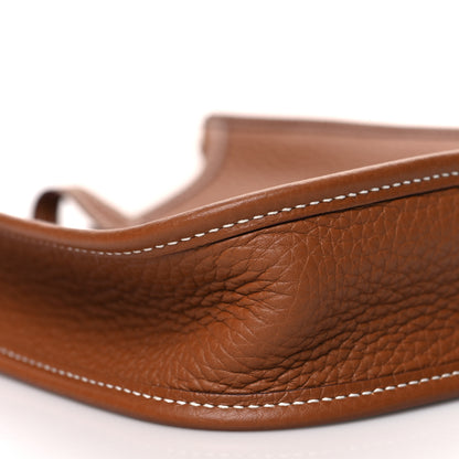 Hermes Taurillon Clemence Evelyne TPM Gold 9 of 11