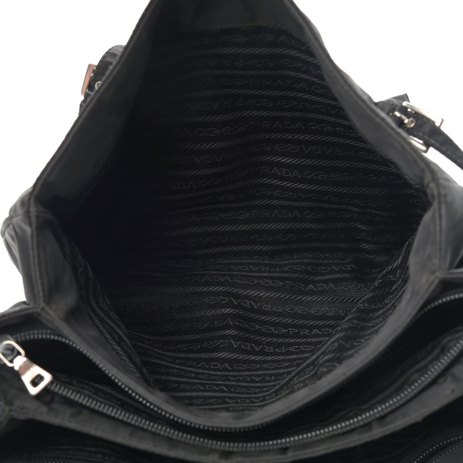 Prada Tessuto Nylon Tote Black 8 of 14