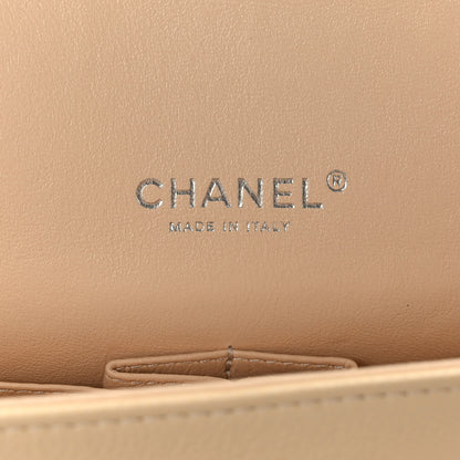 Chanel Caviar Quilted Maxi Double Flap Beige 6 of 8