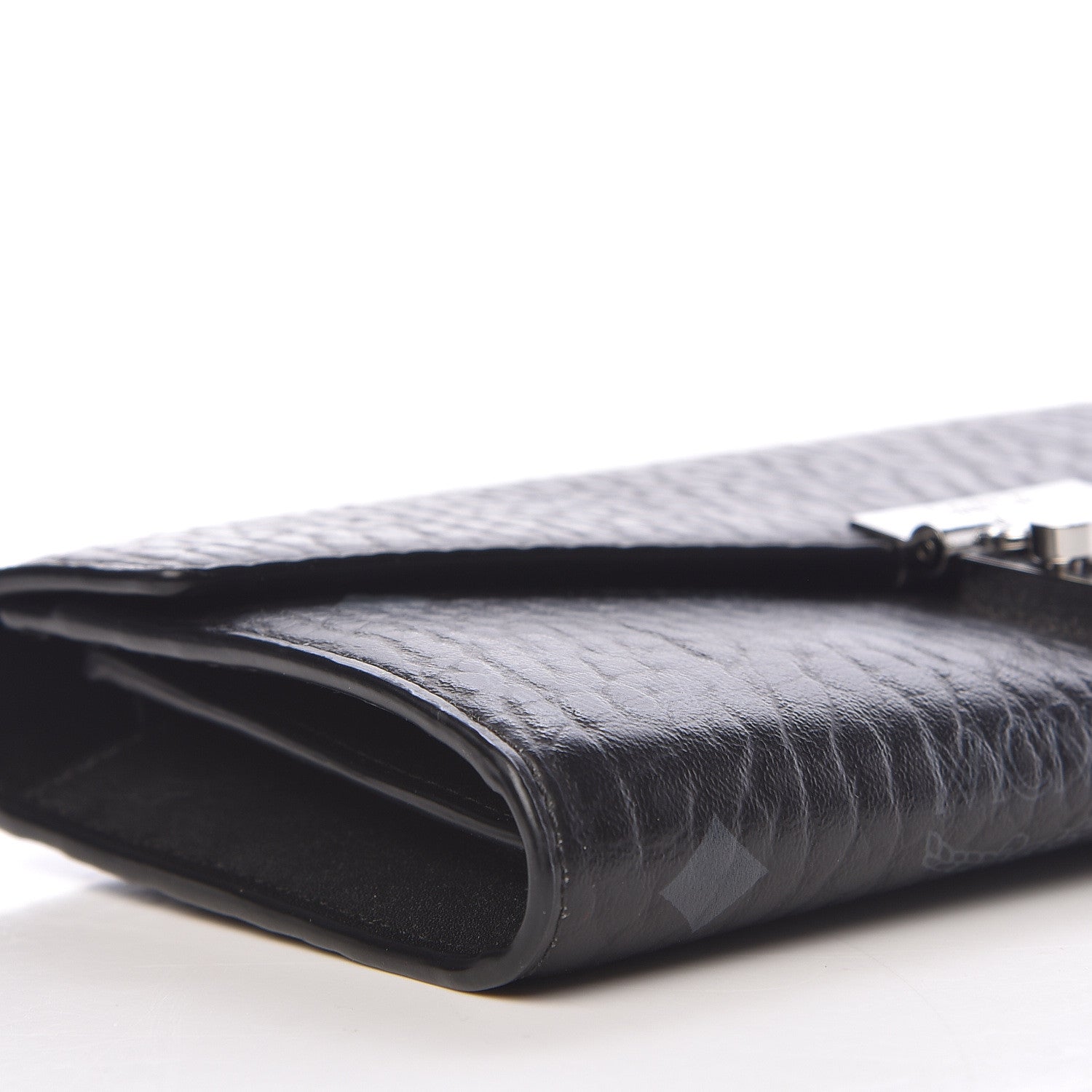 MCM Visetos Large Patricia Wallet On Chain Black 9 of 10