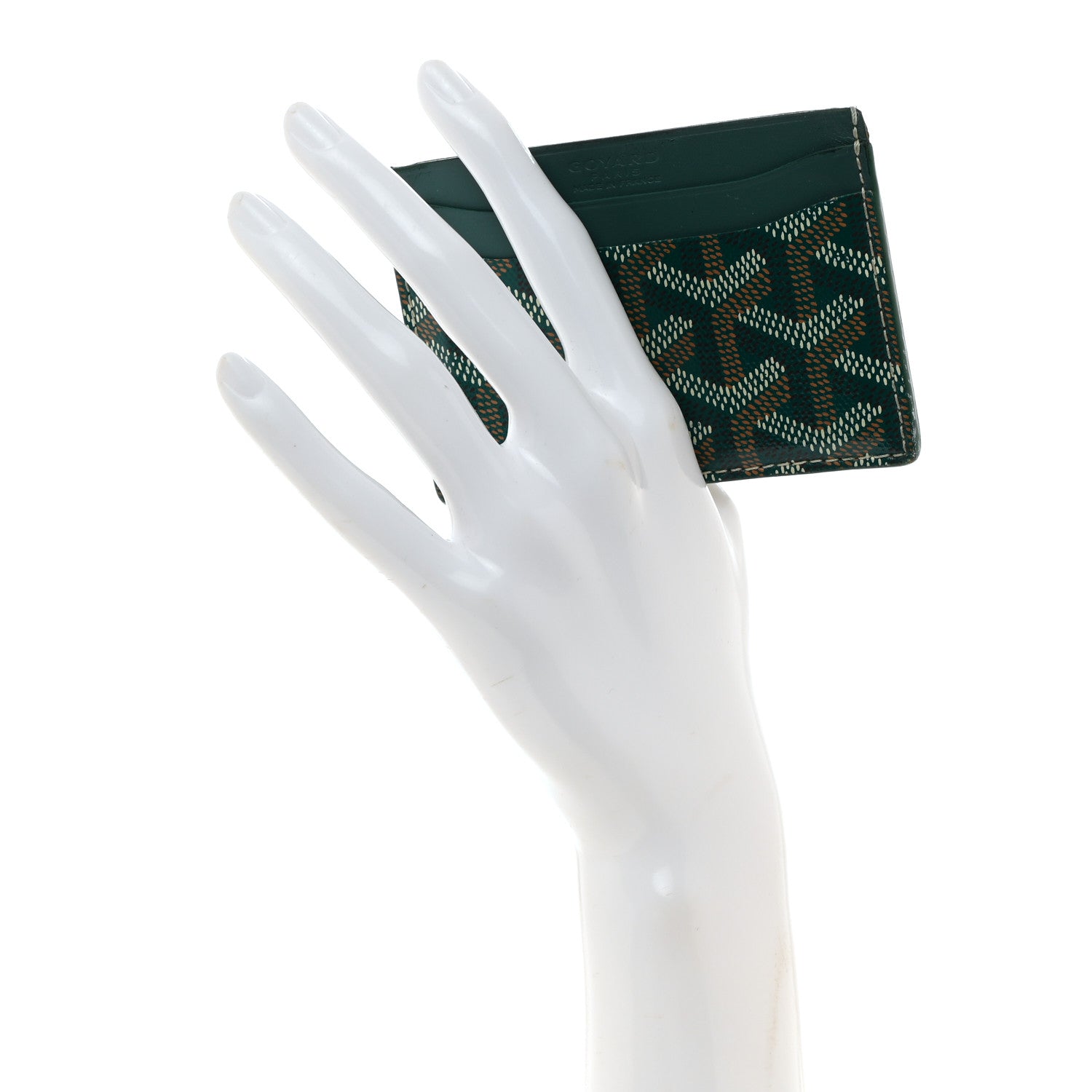 Goyard Goyardine Saint Sulpice Card Holder Green 2 of 10