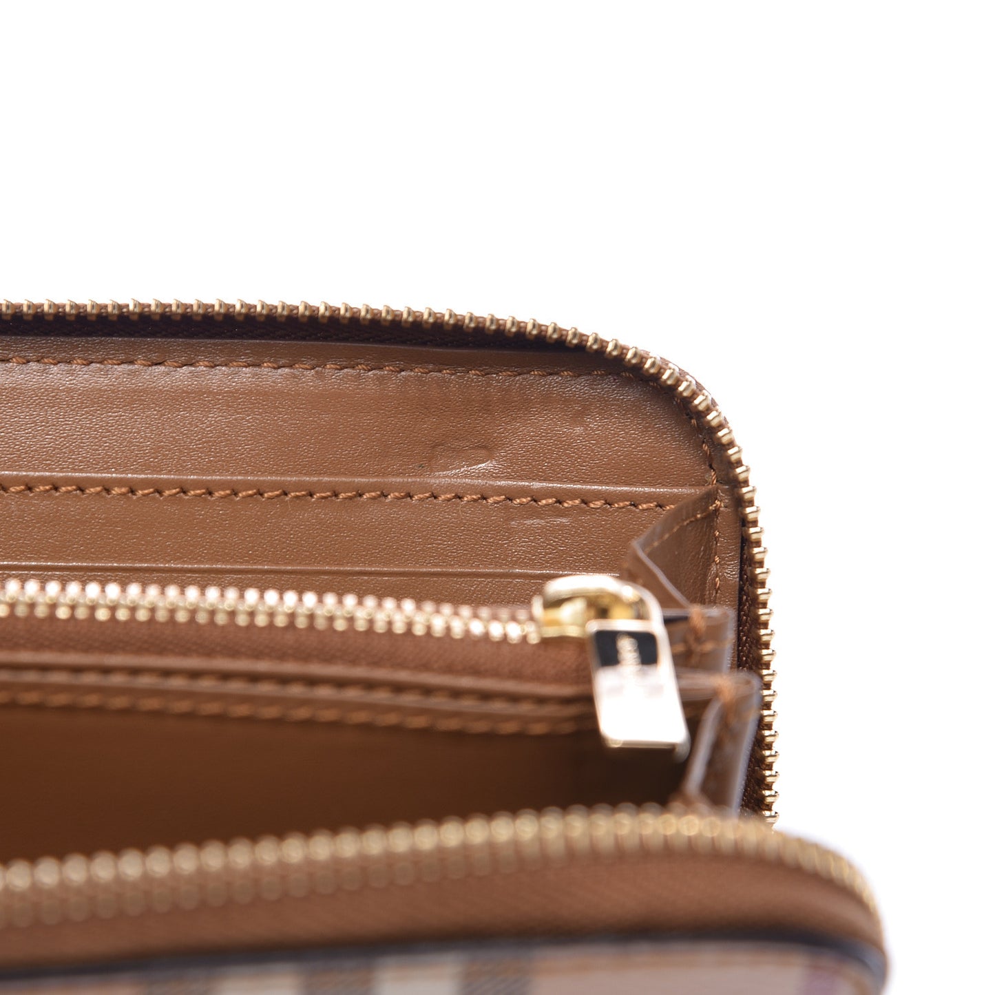 Haymarket Check Large Ziggy Animal Zip Around Wallet