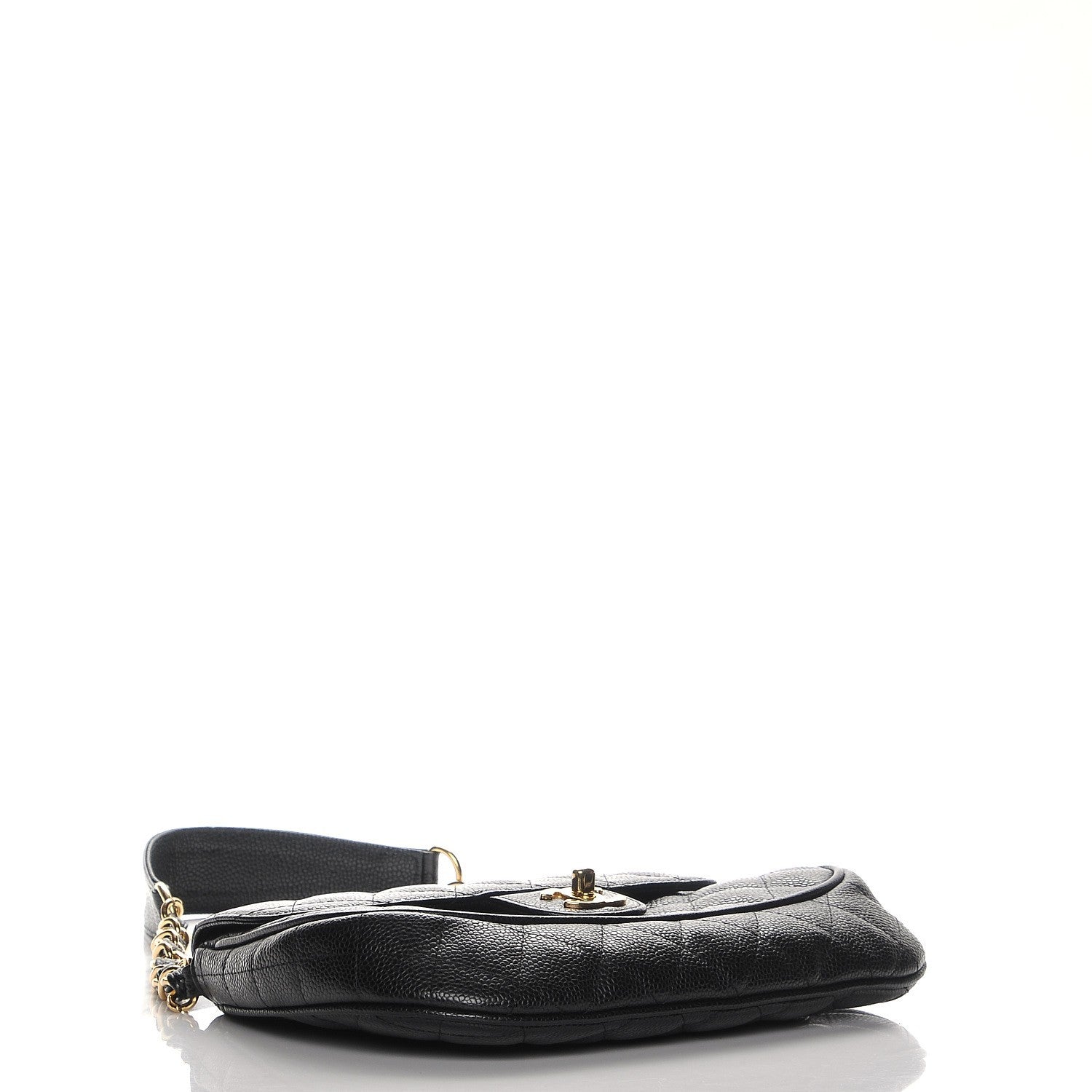 Chanel Caviar Quilted Flap Shoulder Bag Black 4 of 8