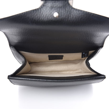 Gucci Calfskin Mini Dionysus Shoulder Bag Black 5 of 10