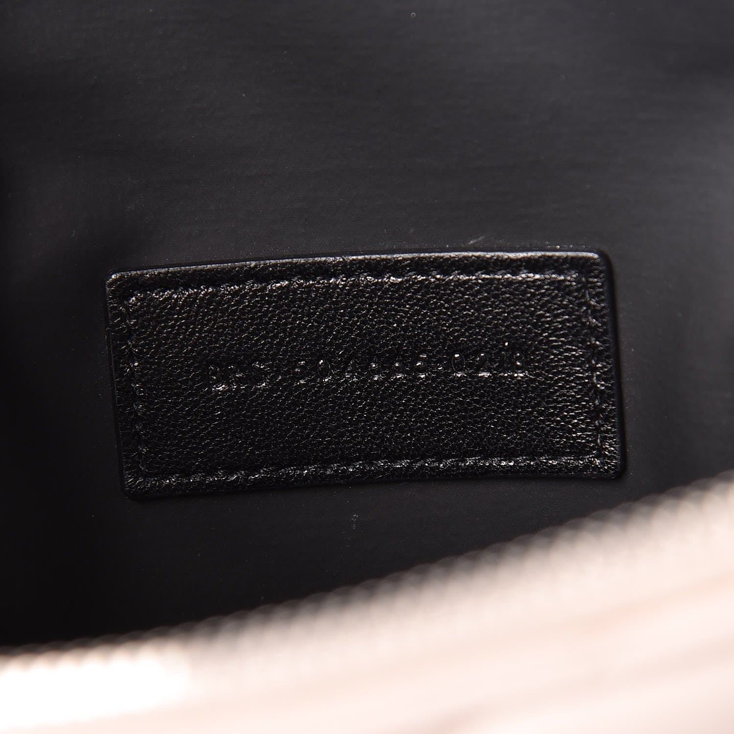 Saint Laurent Lambskin Matelasse Cosmetic Case Washed Light Pink 7 of 11