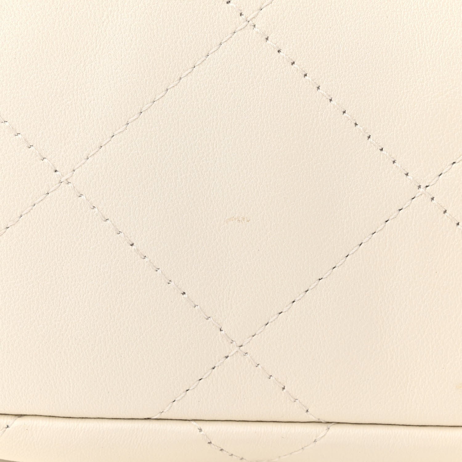 Chanel Calfskin Quilted Daily Hobo White 11 of 11
