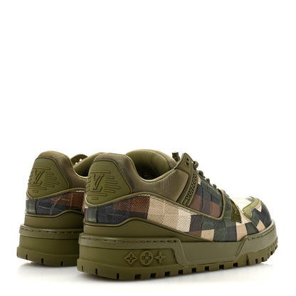 Louis Vuitton Damoflage Mens LV Trainer Maxi Sneakers 9.5 Green 5 of 9