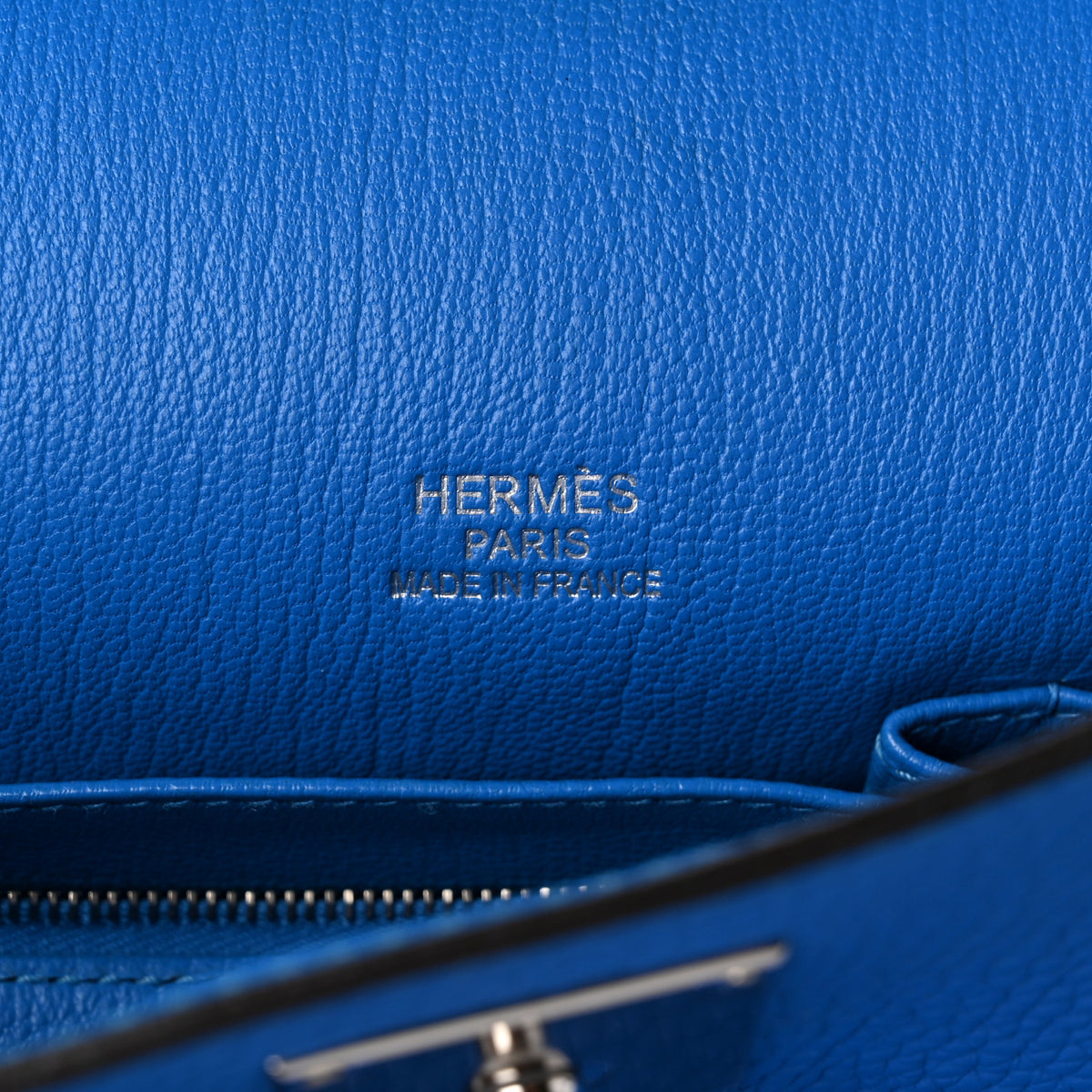 Hermes Taurillon Clemence Jypsiere 34 Bleu Hydra 6 of 10