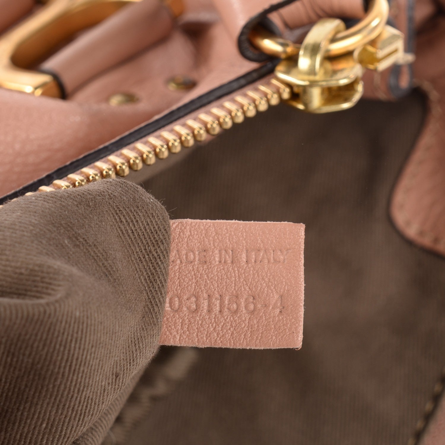 Chloe Calfskin Medium Marcie Satchel Nude 8 of 10