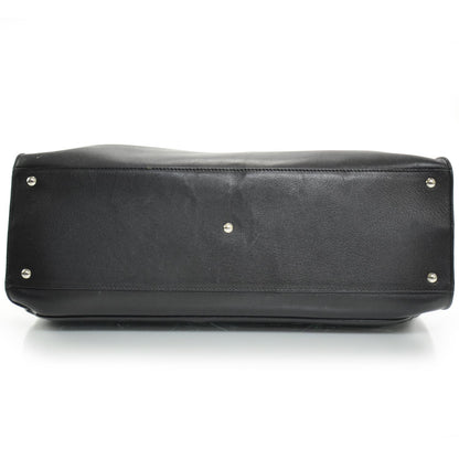 FASHIONPHILE SALVATOREFERRAGAMOLeatherVirnaSatchelBlack 5 of 9