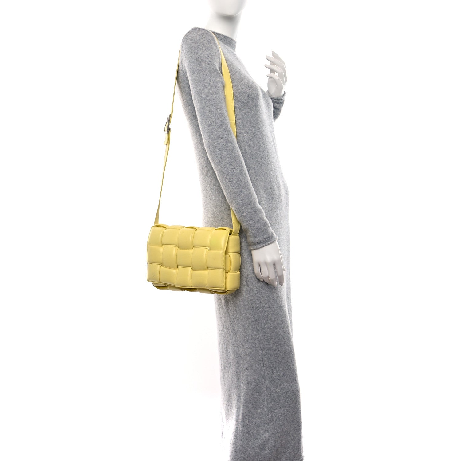 Bottega Veneta Nappa Maxi Intreccio Padded Cassette Crossbody Bag Sherbet 2 of 14