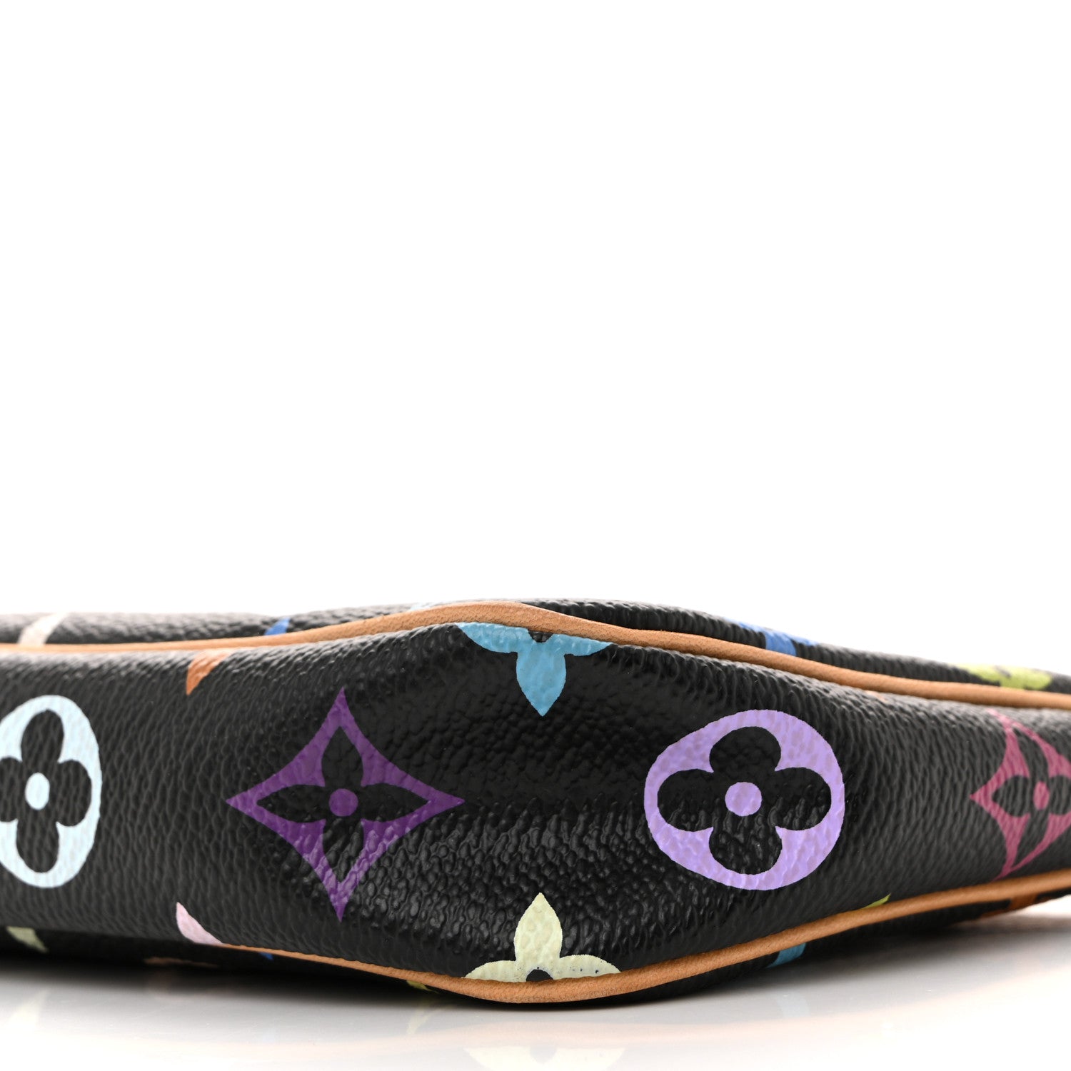 Louis Vuitton Monogram Multicolor Pochette Accessories Black 11 of 13