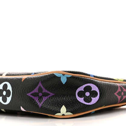 Louis Vuitton Monogram Multicolor Pochette Accessories Black 11 of 13