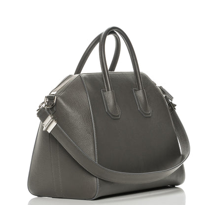 Givenchy Sugar Goatskin Medium Antigona Dark Grey 3 of 7