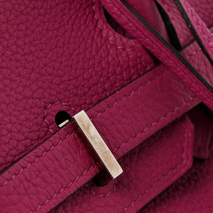 Hermes Togo Birkin 25 Rose Pourpre 12 of 17