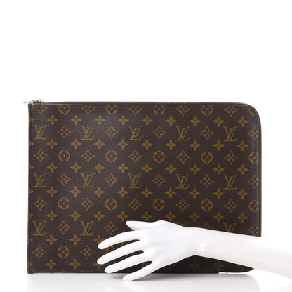 Louis Vuitton Monogram Poche Documents Portfolio Case 39 2 of 9