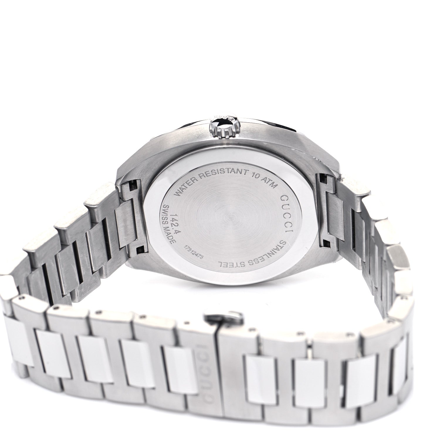 Gucci Stainless Steel 36mm G-Timeless Quartz Watch Black 4 of 6