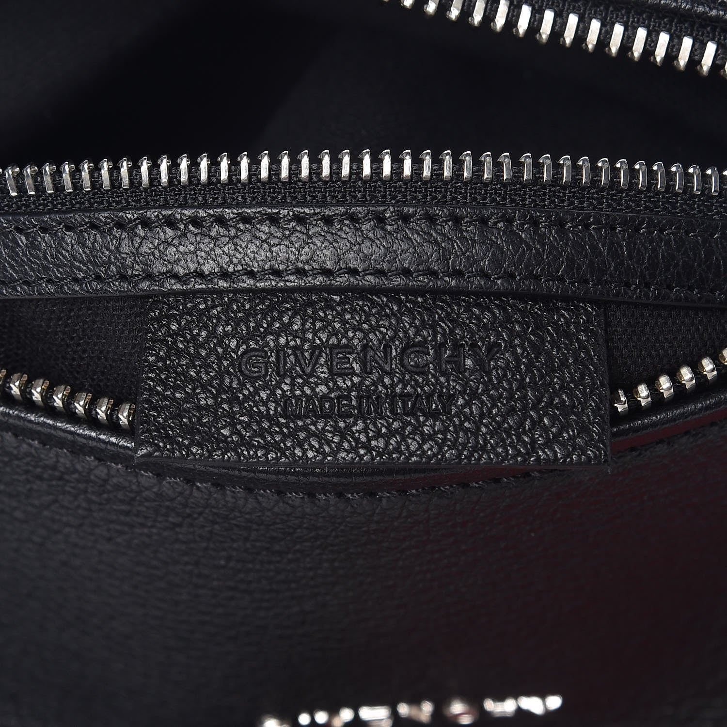 Givenchy Sugar Goatskin Striped Small Pandora Red Black 9 of 12