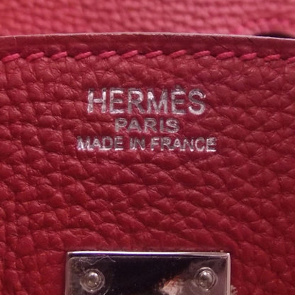 Hermes Clemence BIRKIN 25 Red 12 of 15