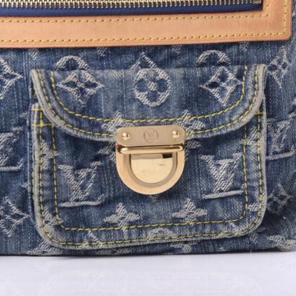 Louis Vuitton Denim Baggy PM Blue 10 of 12