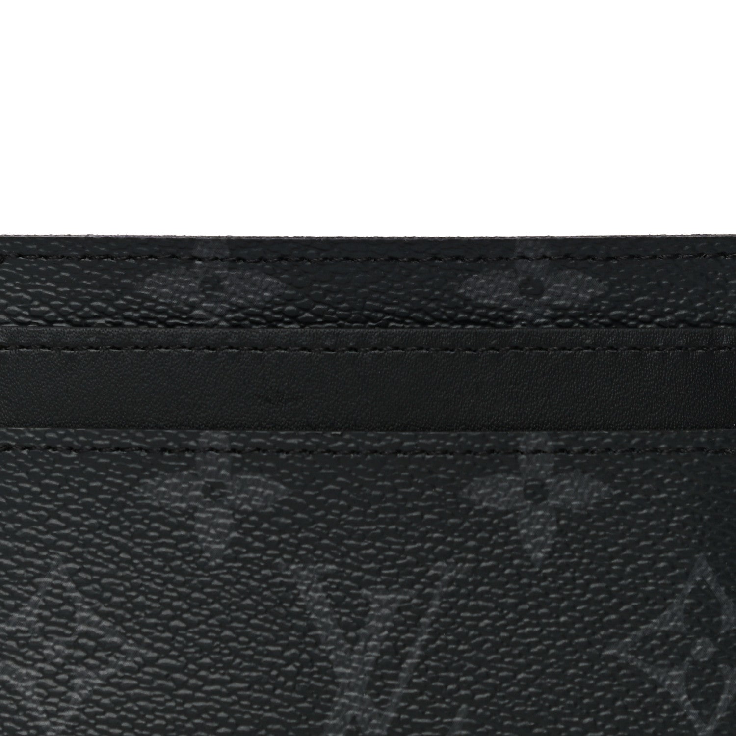 Louis Vuitton Monogram Eclipse Porte-Cartes Double Card Holder 7 of 12