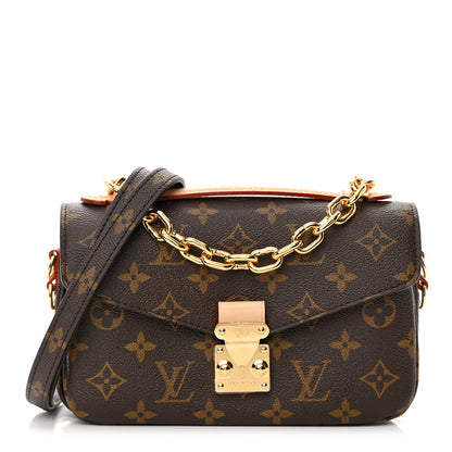 Louis Vuitton Monogram Pochette Metis East West 1 of 11