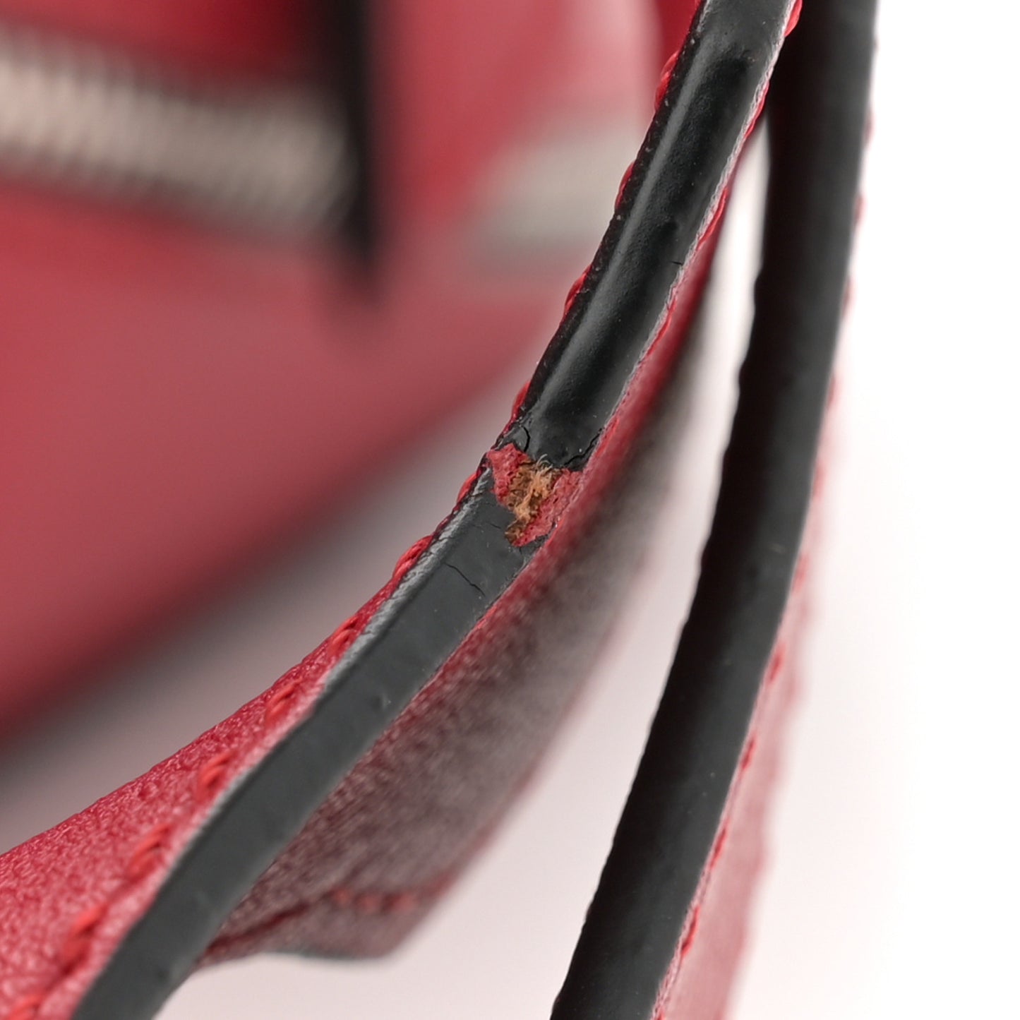 Calfskin Medium Puzzle Bag Rouge