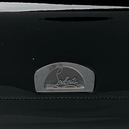Christian Louboutin Patent Vero Dodat Clutch Black 8 of 11