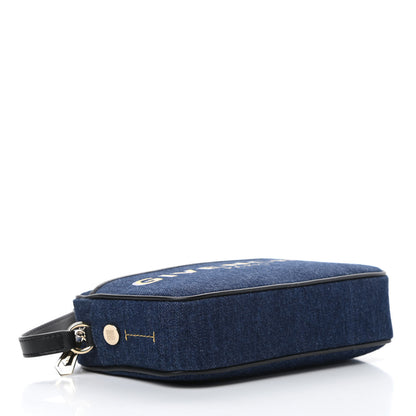 Givenchy Denim Logo Bond Camera Bag Blue 4 of 10